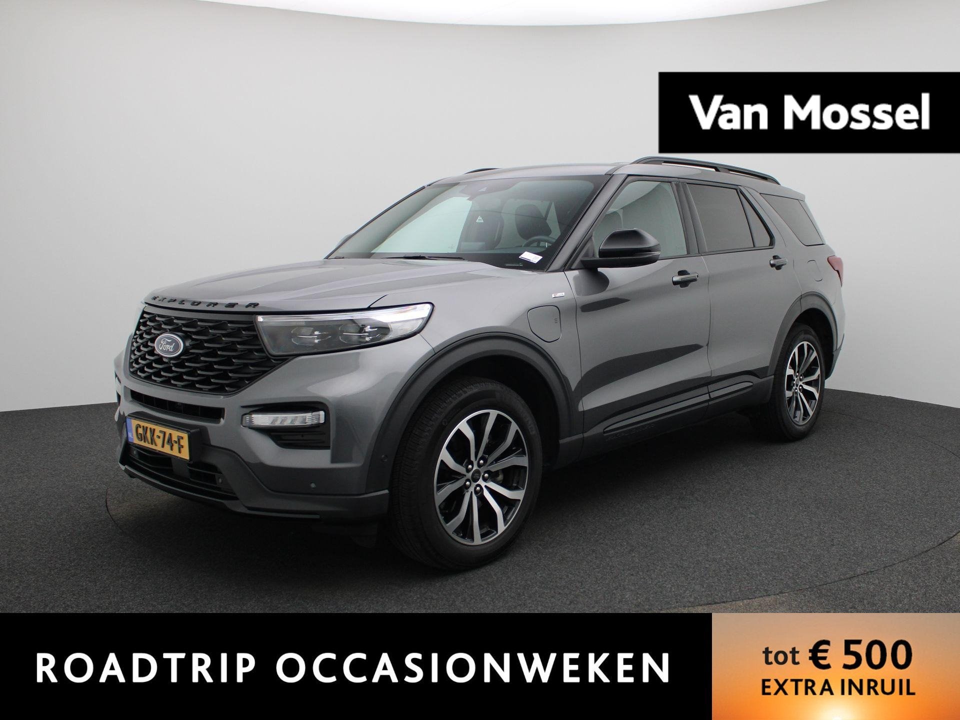 Ford Explorer 3.0 V6 EcoBoost PHEV ST-Line | PANO-SCHUIFDAK, Auto's, Automaat, 12 maanden, 14 kWh, Euro 6