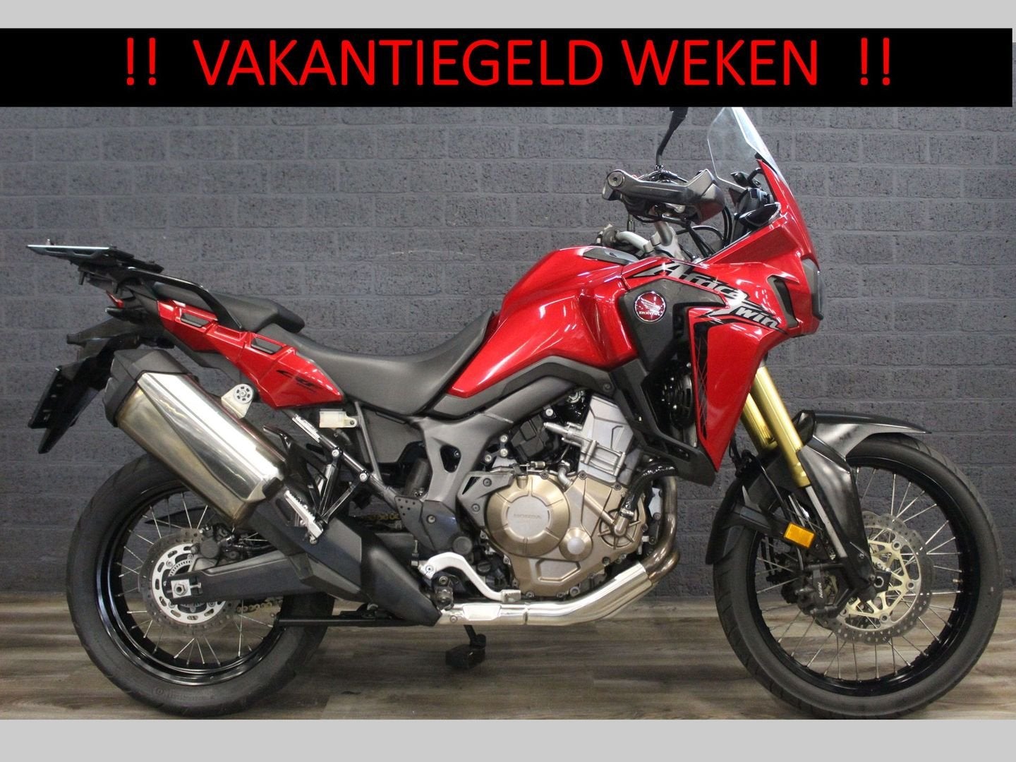 HONDA CRF 1000 L AFRICA TWIN (bj 2017) 45,416 km, 2 cilinders, HONDA, Motorrijbewijs A, Bedrijf