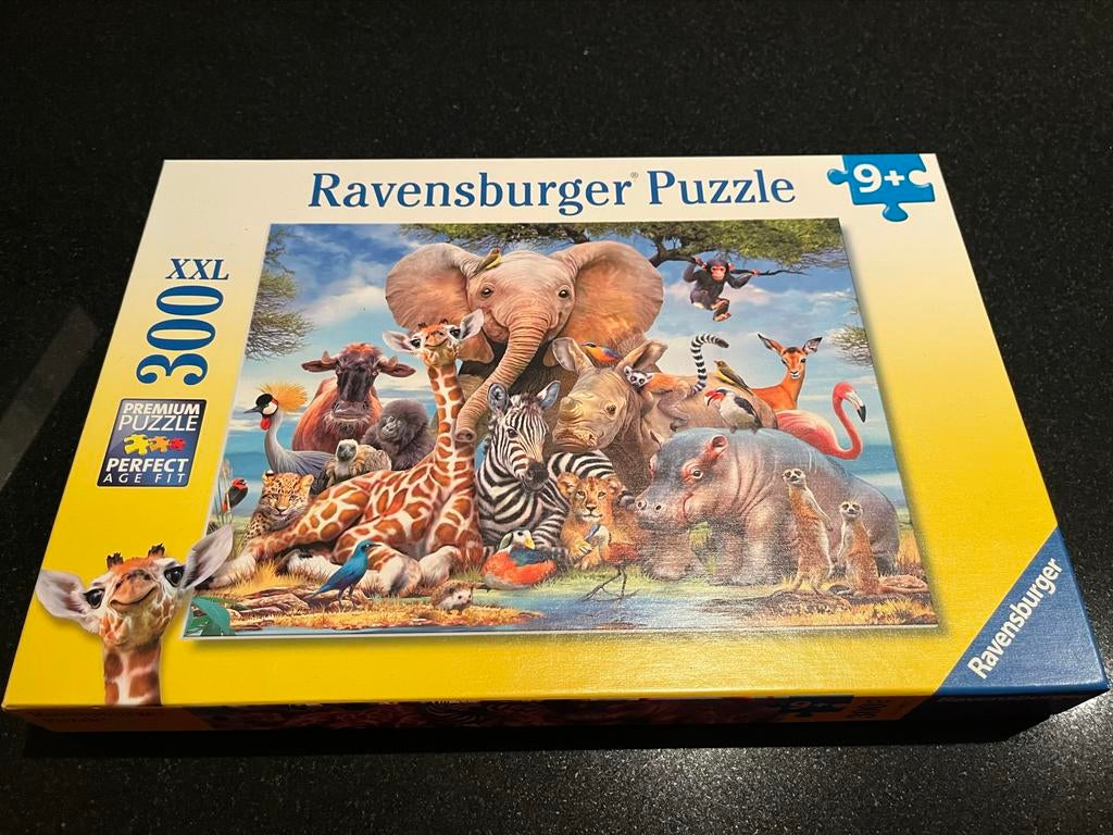 Ravensburger Puzzel XXL 300 Stukjes - Wilde Dieren, Ophalen, Zo goed als nieuw