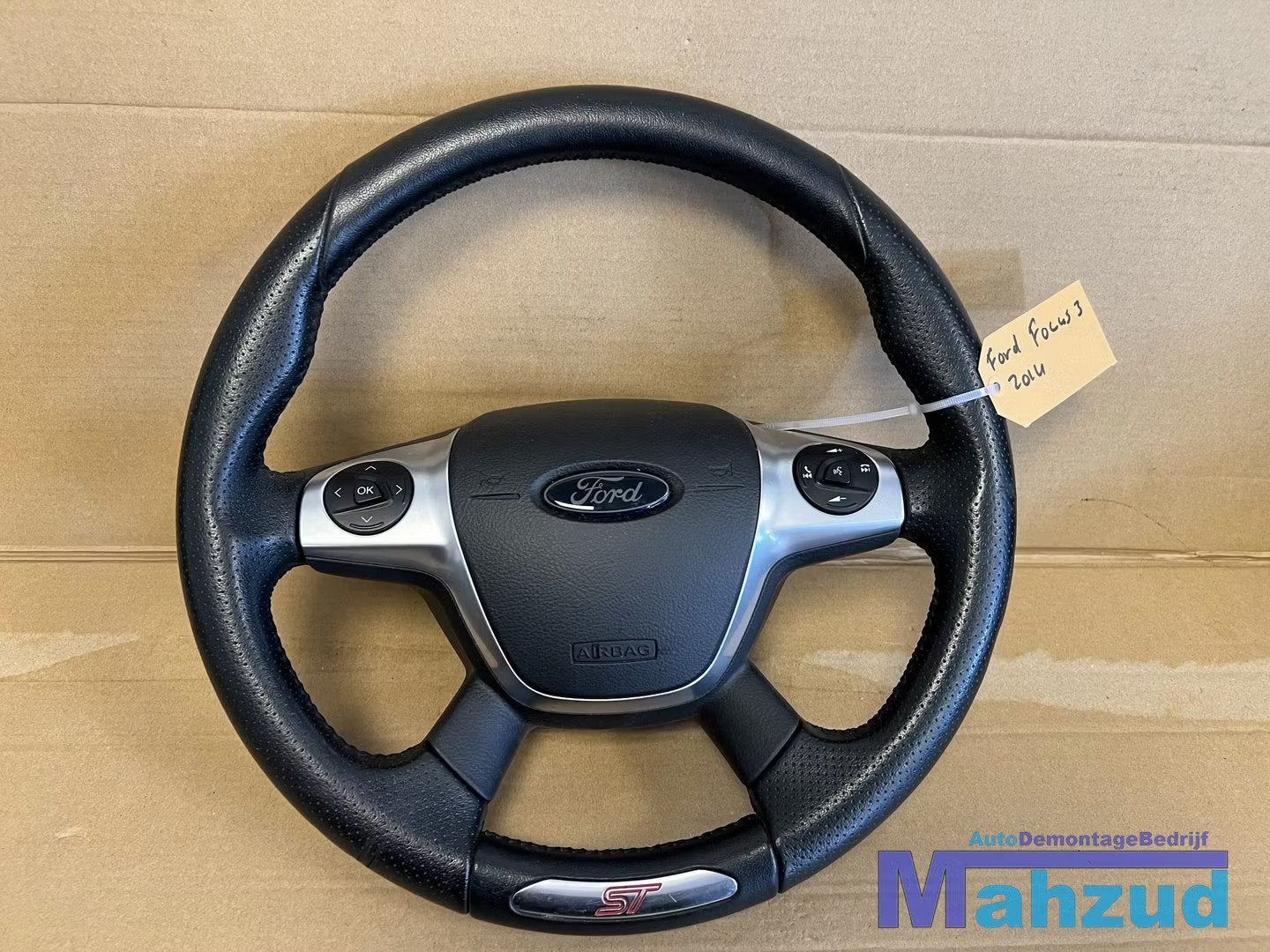 FORD FOCUS 3 ST stuurwiel stuur met airbag 2010-2019, Auto-onderdelen, Gebruikt, Info@ford.com, Ophalen of Verzenden, Ford