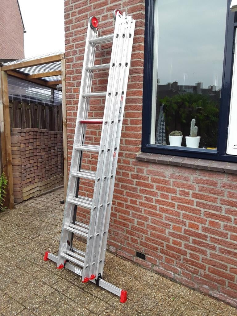 ALTREX AR3060 3x9 REFORMLADDER, LADDER,TRAP, OPSTEEKLADDER, Doe-het-zelf en Verbouw, Ladders en Trappen, Ophalen, Zo goed als nieuw