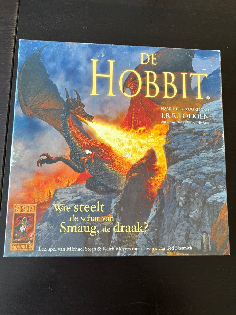 De Hobbit - Bordspel - 2-6 spelers - vanaf 9 jaar, Een of twee spelers, Ophalen of Verzenden, Zo goed als nieuw, 999 Games