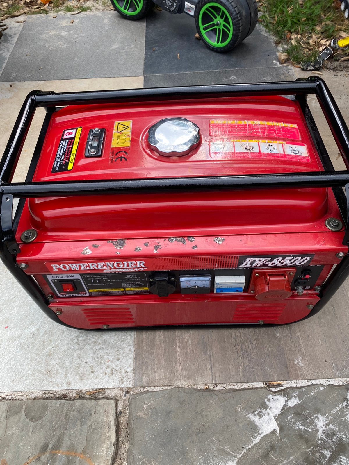 Aggegraat generator 230 8500watt stroom aggegraat motor, Ophalen, Zo goed als nieuw