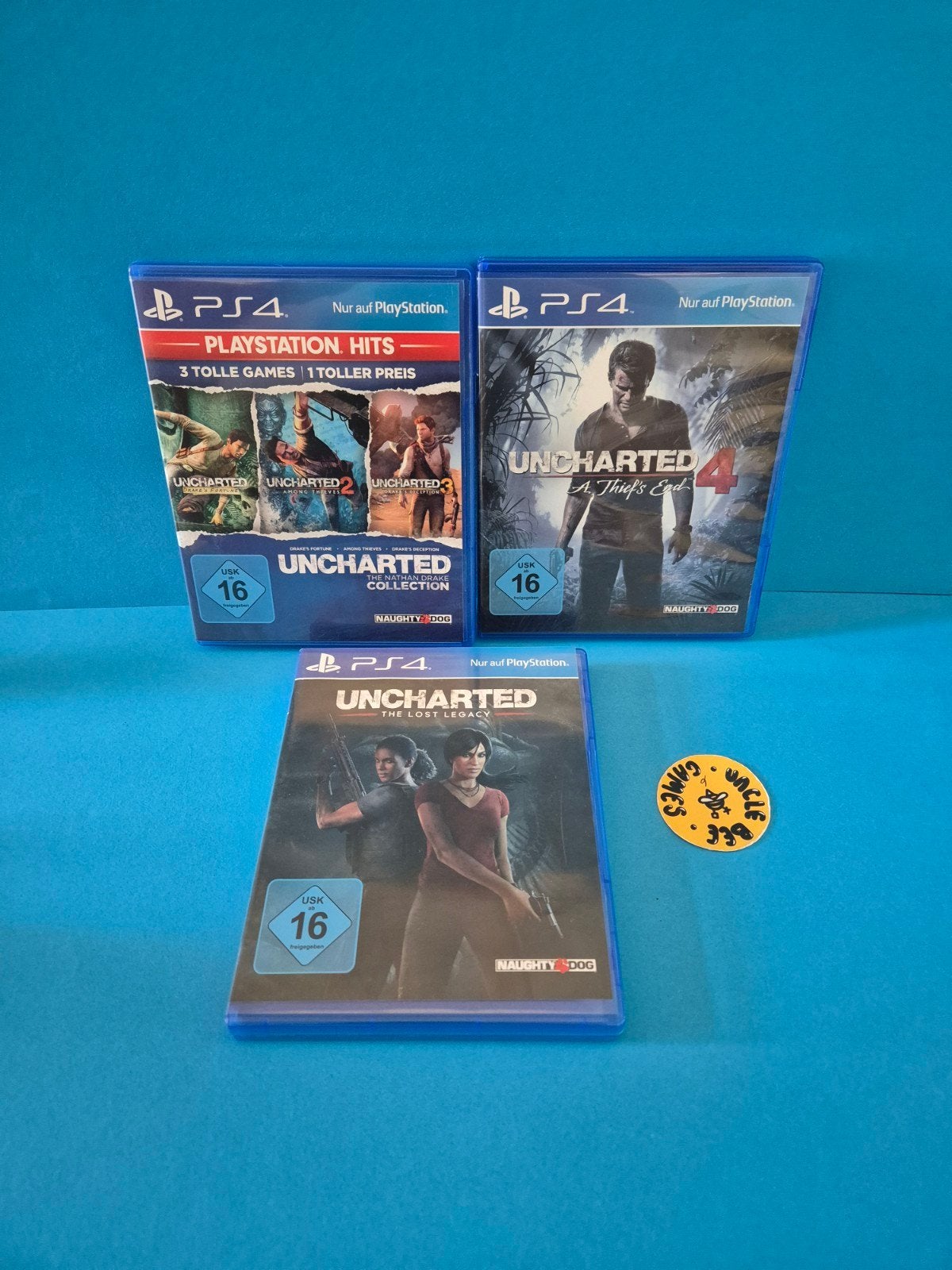 Uncharted Collection, Avontuur en Actie, Online, Verzenden, Support@playstation.com
