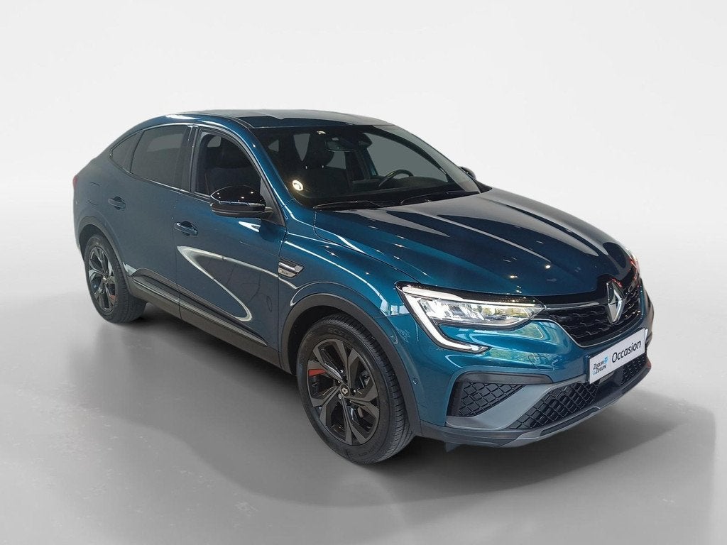 Renault Arkana 1.6 E-Tech Hybrid 145 R.S. Line *Automaat*Nav, Gebruikt, Blauw, Origineel Nederlands, Bedrijf