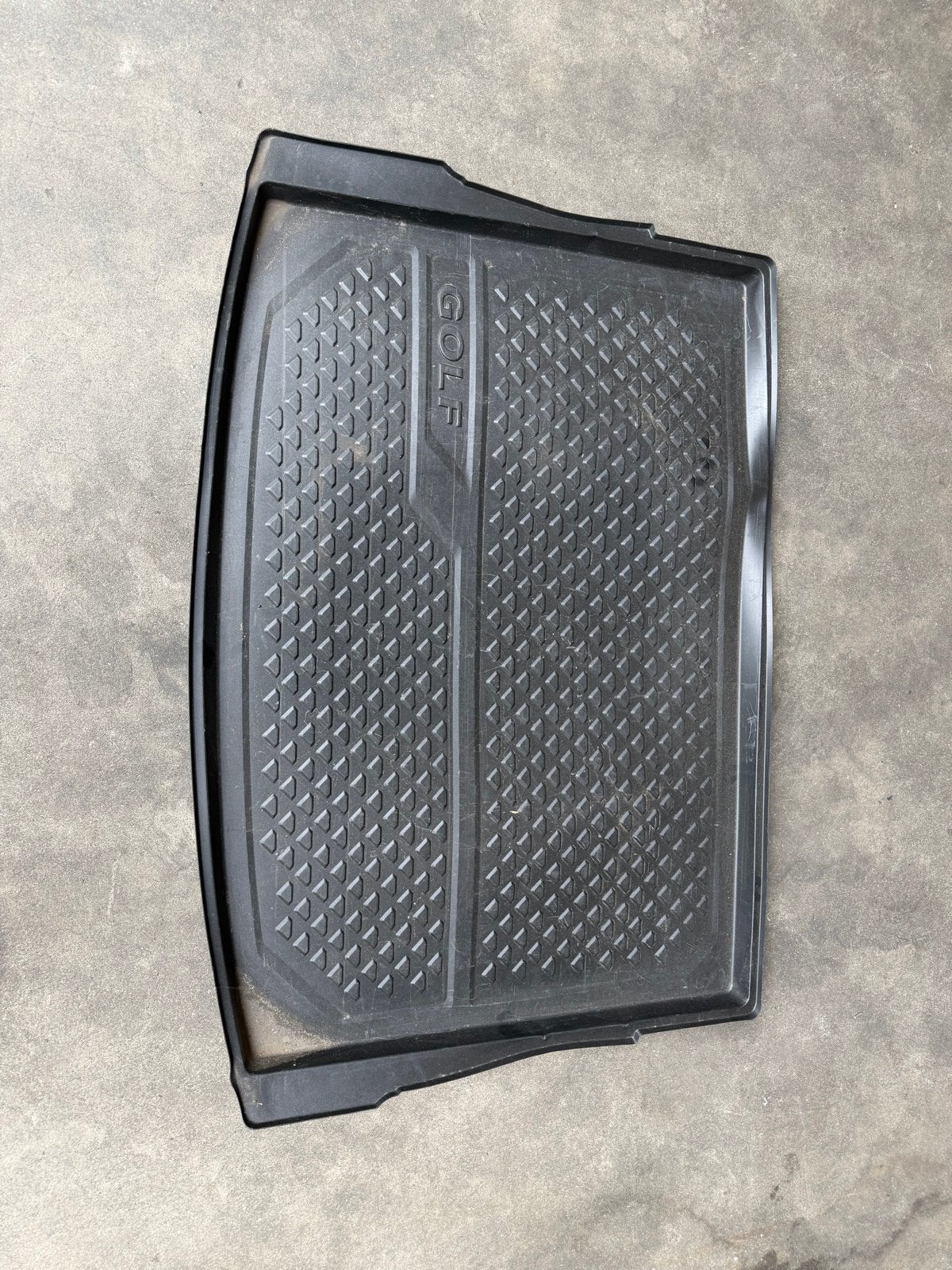 Originele Volkswagen Golf 7 kofferbakmat, Ophalen, Gebruikt