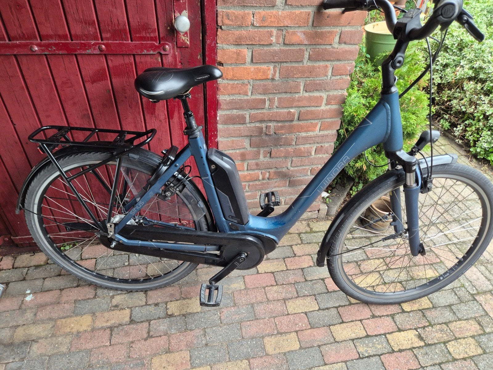 Winora sinus, 51 tot 55 cm, Ophalen of Verzenden, Gebruikt, 50 km per accu of meer
