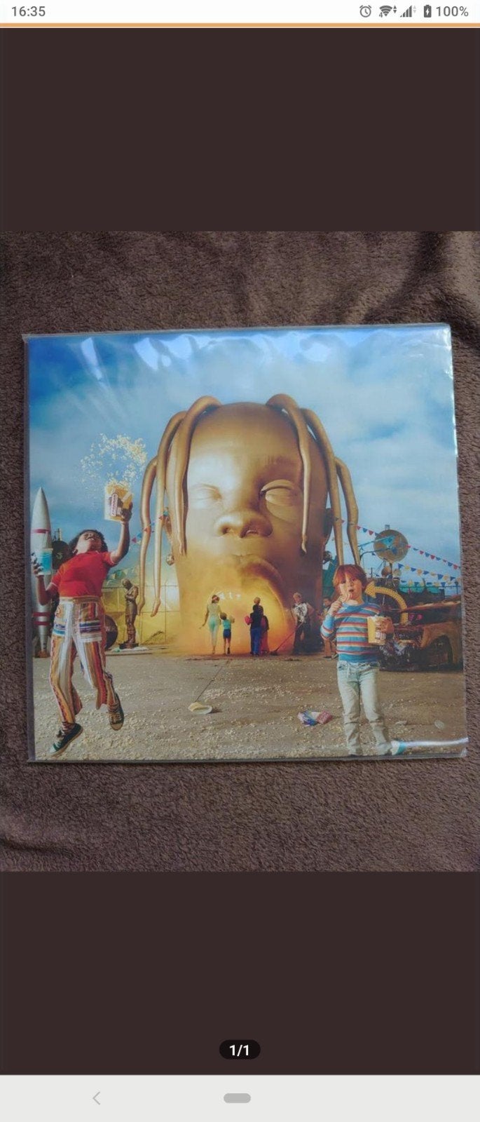 Travis Scott Astroworld vinyl, Ophalen of Verzenden, Zo goed als nieuw, LP