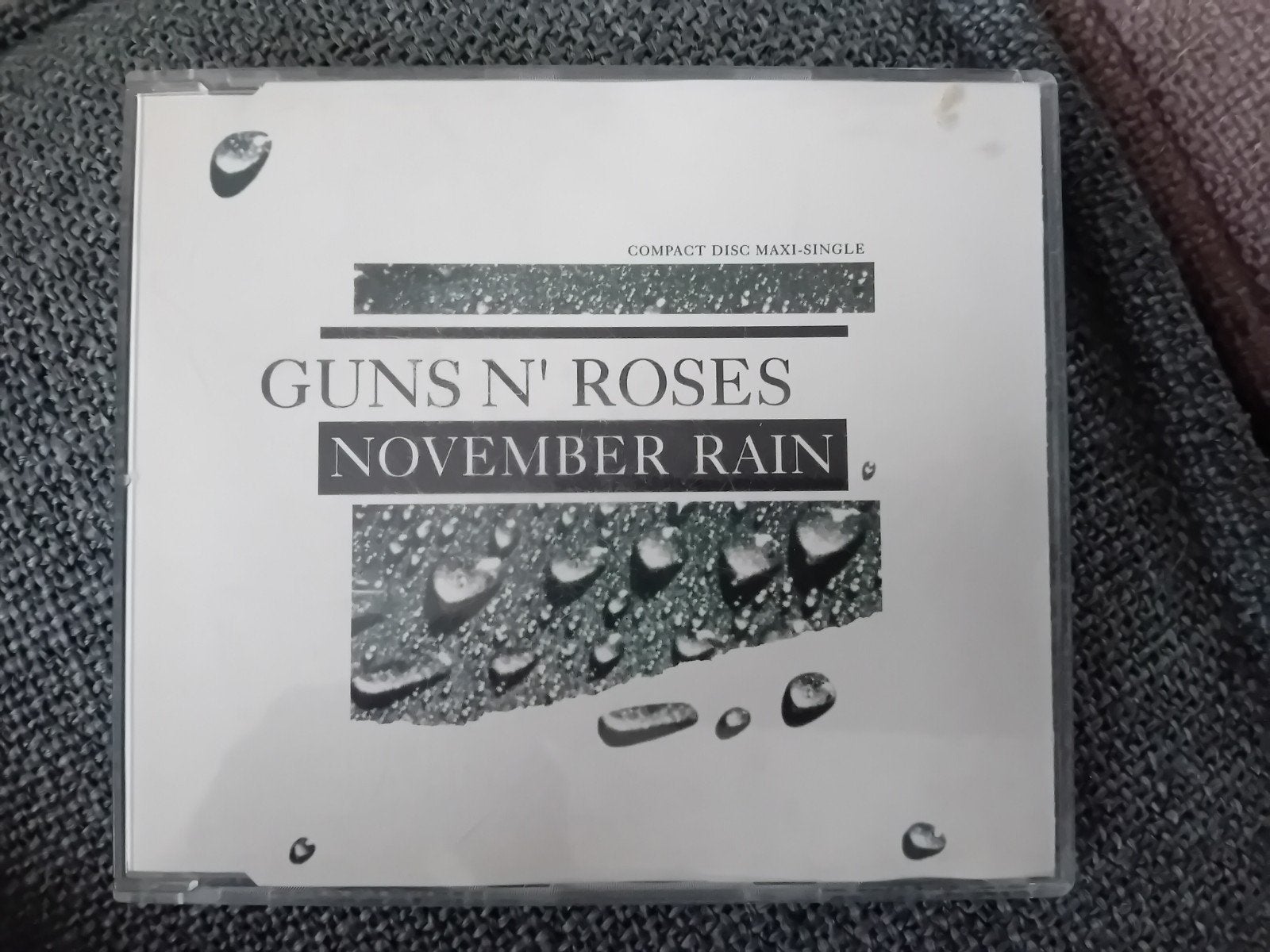 Guns N' Roses - November Rain CD Single, Ophalen of Verzenden, Zo goed als nieuw, Rock en Metal