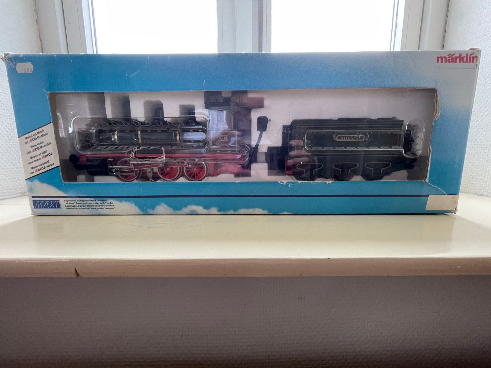 Marklin spoor 1 locomotief, Hobby en Vrije tijd, Ophalen, Wisselstroom, Wagon, Zo goed als nieuw