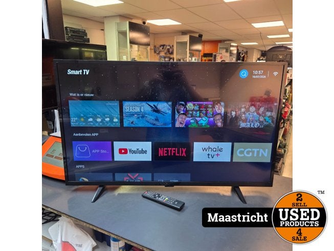 OK. ODL43840F-TAB 43 Inch Full HD Smart TV, Flex Ltd., Zo goed als nieuw, https://flex.com/contact-us, Nobelstraat 10, 5807 GA Oostrum LB, Limburg, Nederland