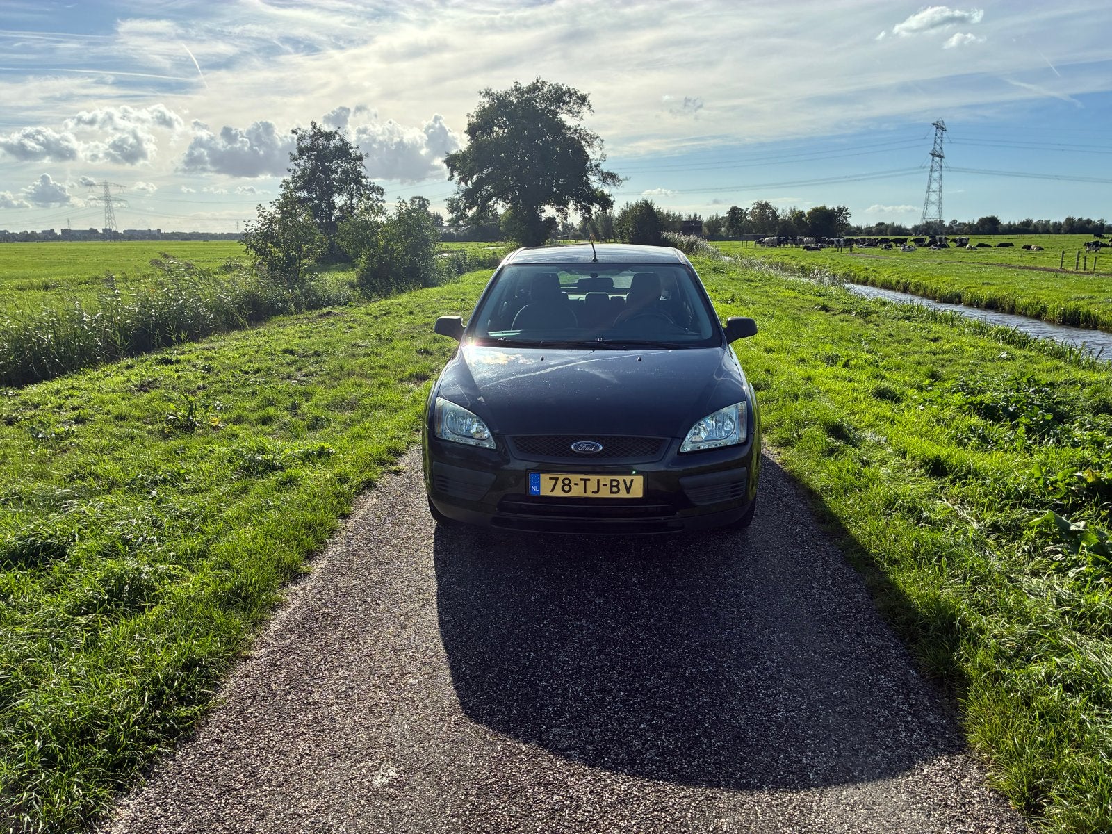 Ford Focus 1.6 74KW 5D 2006 Zwart, Auto's, 1596 cc, 15 km/l, 4 cilinders, Origineel Nederlands