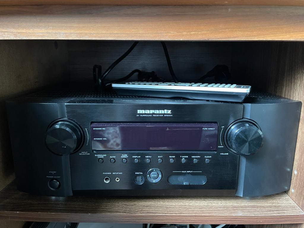 Marantz SR5004 Receiver incl afstandsbediening, Ophalen, 60 tot 120 watt, Marantz