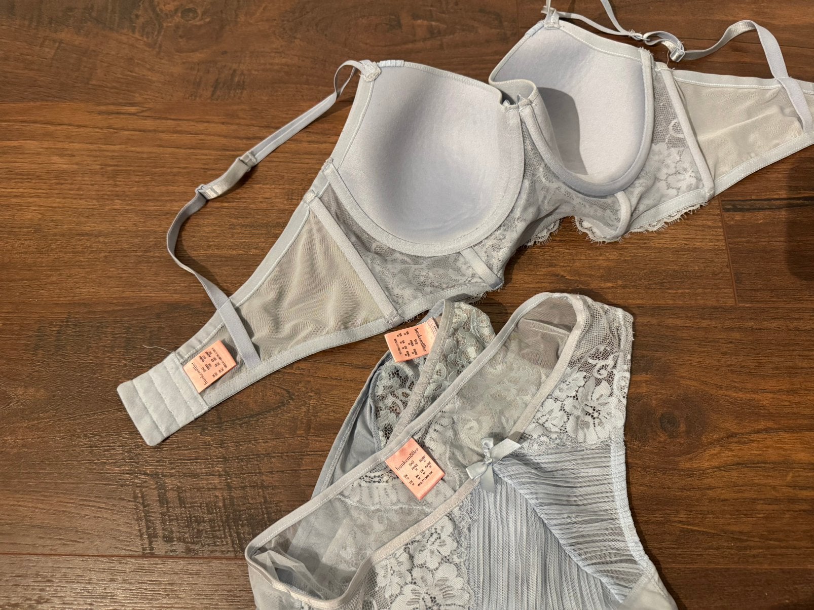 Hunkemoller BH 85C met 2 strings maat M, Ophalen of Verzenden, Blauw, BH
