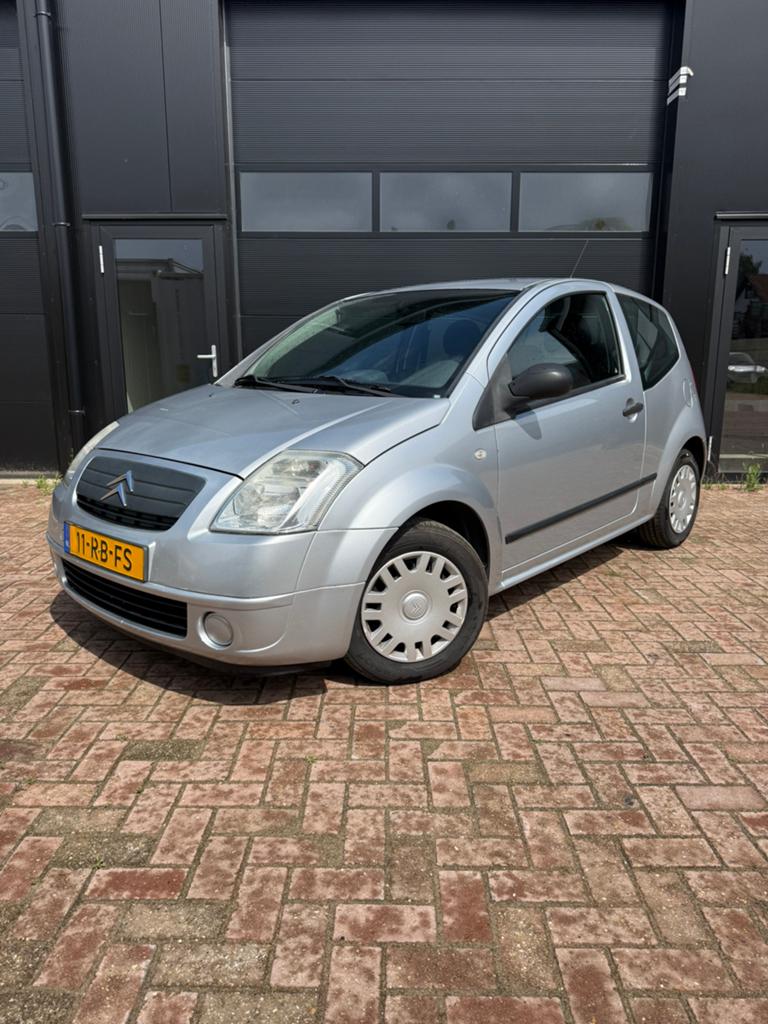 Citroën C2 1.4 I Furio 2005 Grijs NWE APK Airco 3-Deurs, Voorwielaandrijving, 4 cilinders, 4 stoelen, Origineel Nederlands