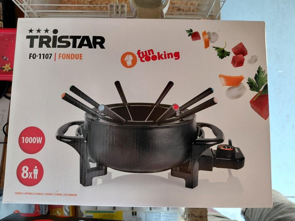 Gloednieuwe Tristar FO-1107 Fondue - Getest en Klaar!, Ophalen of Verzenden, Nieuw, Elektrisch, Fondueset