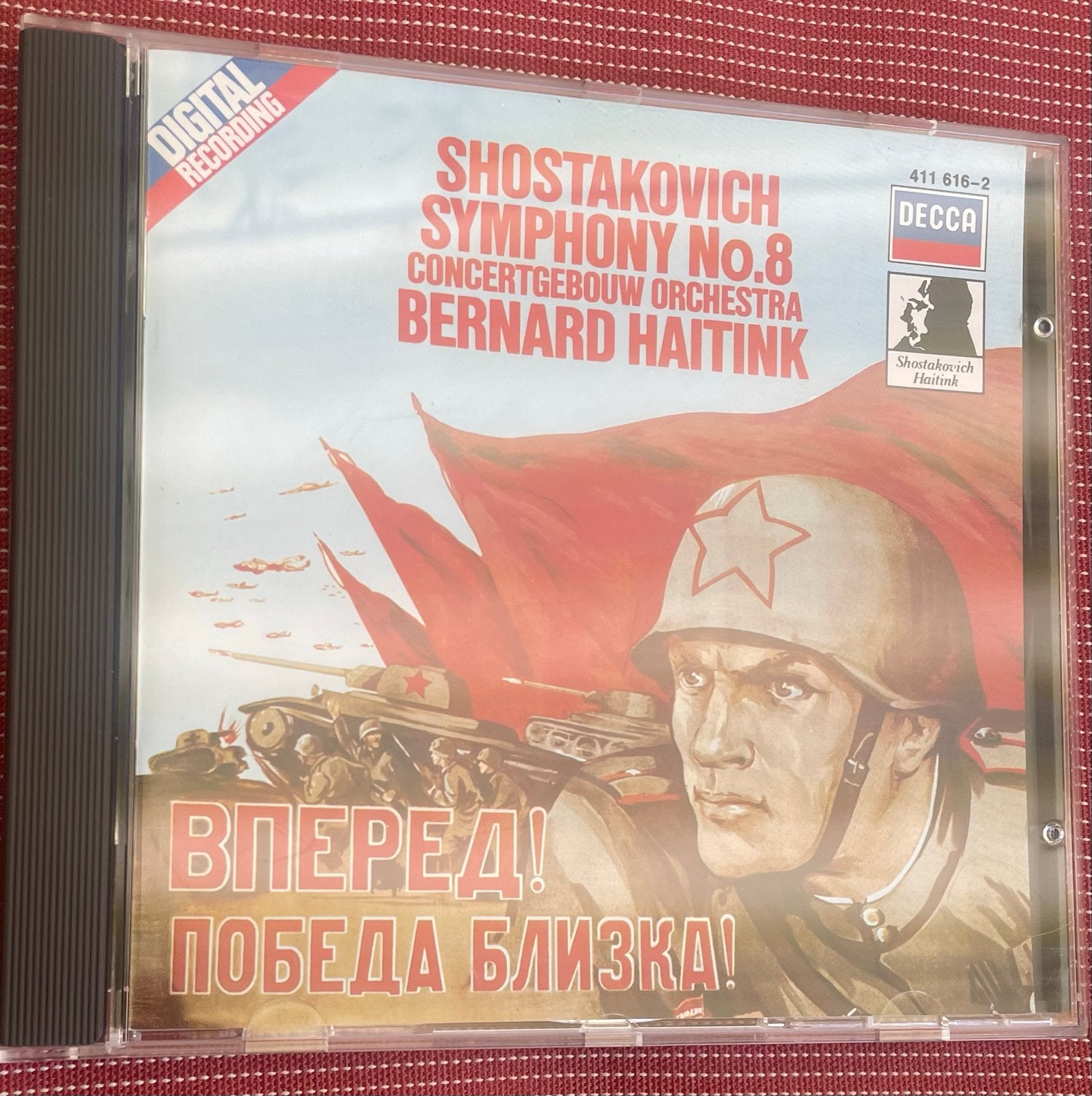 Shostakovich Symfonie No. 8 - Concertgebouw Orchestra, Cd's en Dvd's, Cd's | Klassiek, Zo goed als nieuw, Symfonie, Album, Modernisme tot heden
