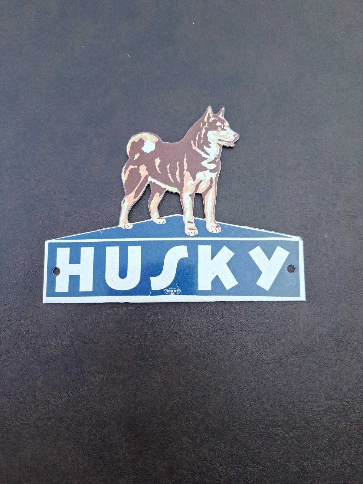 emaille Husky bordje, Ophalen of Verzenden