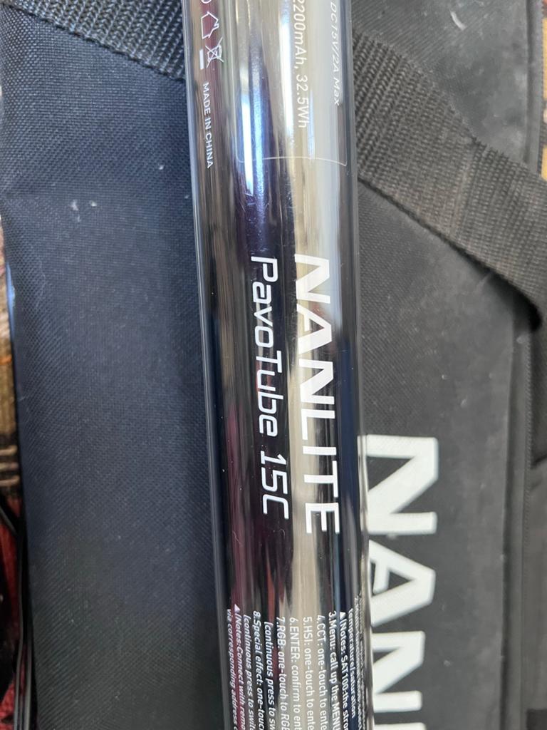 Nanlite Pavotube 15C, Verzenden, Zo goed als nieuw, Lamp of Flitsset