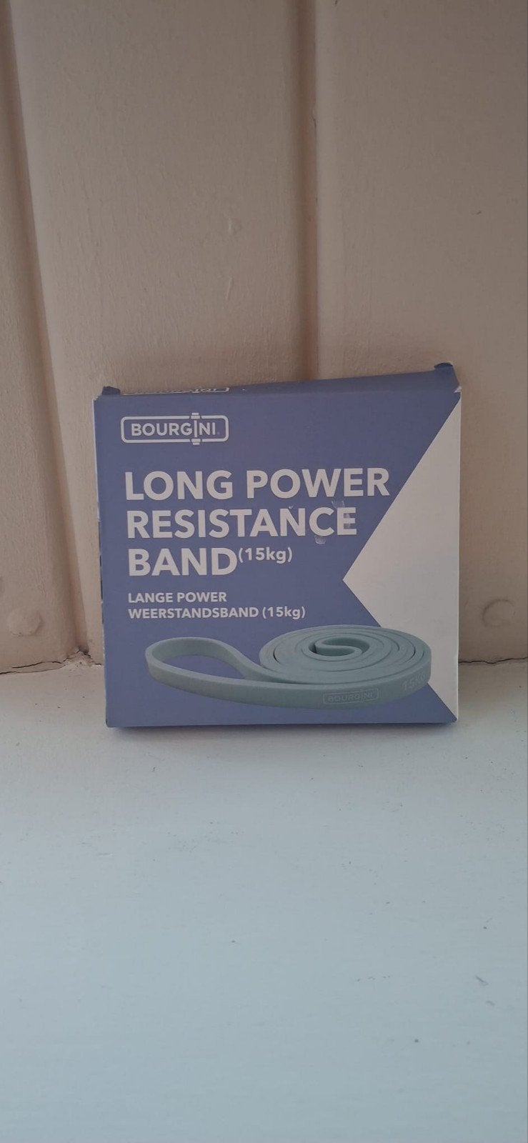 Resistance band 15 kg, Sport en Fitness, Fitnessmaterialen, Ophalen, Zo goed als nieuw, Weerstandband