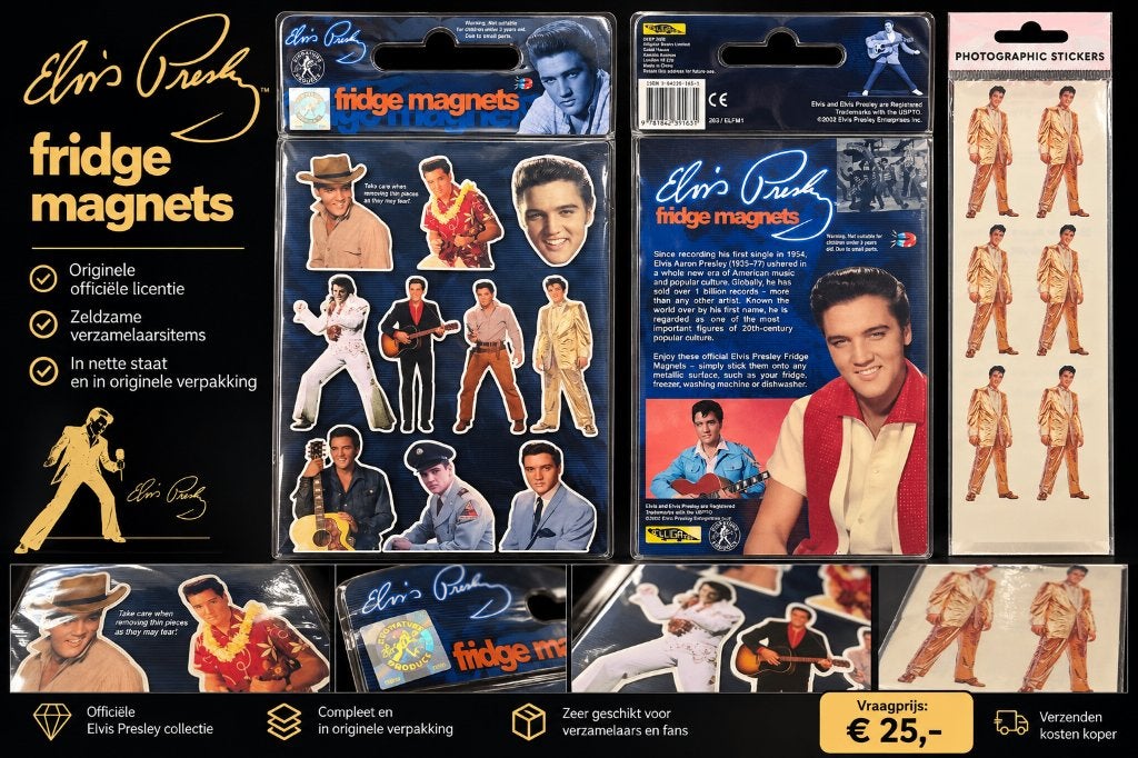 elvis presley, Ophalen of Verzenden, Nieuw, Foto of Kaart