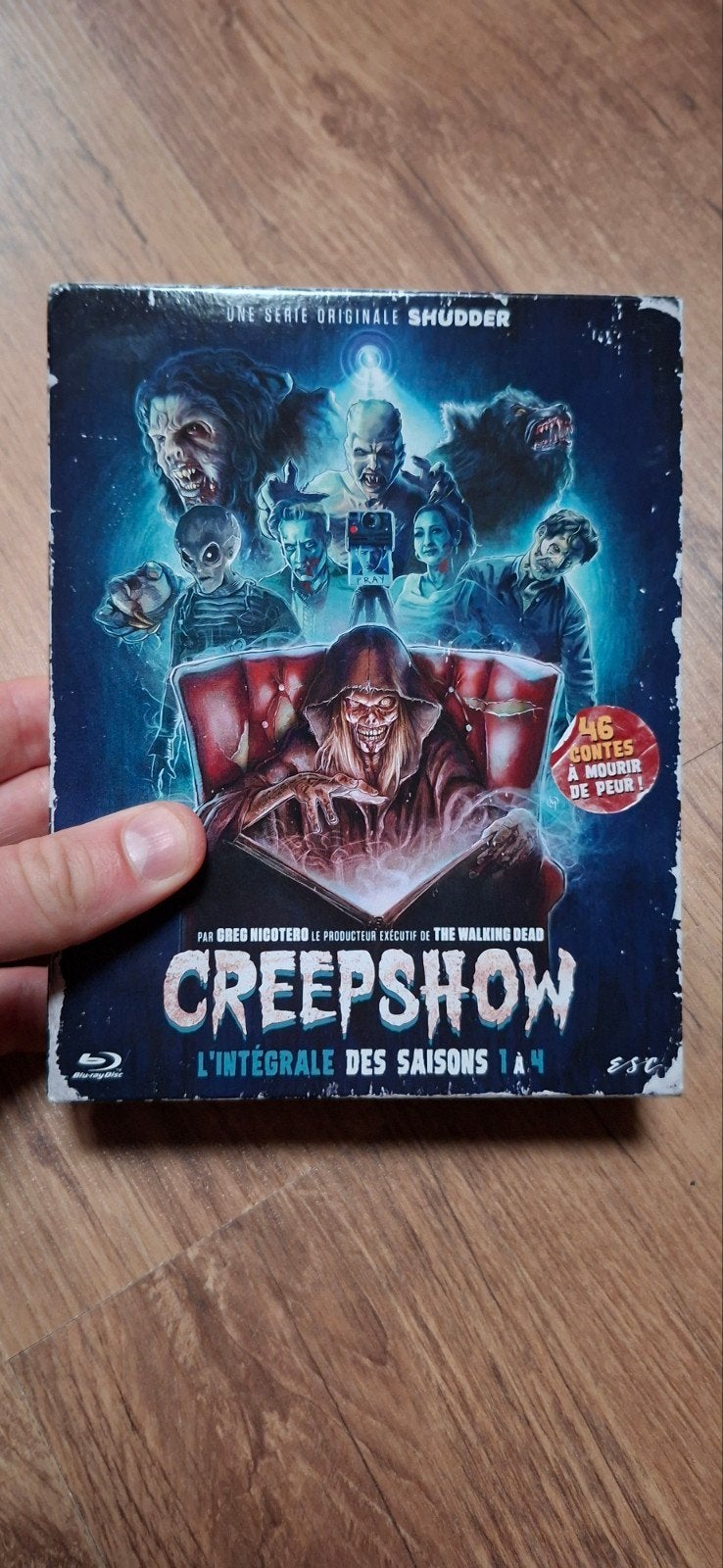 Creepshow Box Series 1-4 (Franse import, Engelse taal), Vanaf 16 jaar, Ophalen of Verzenden, Zo goed als nieuw