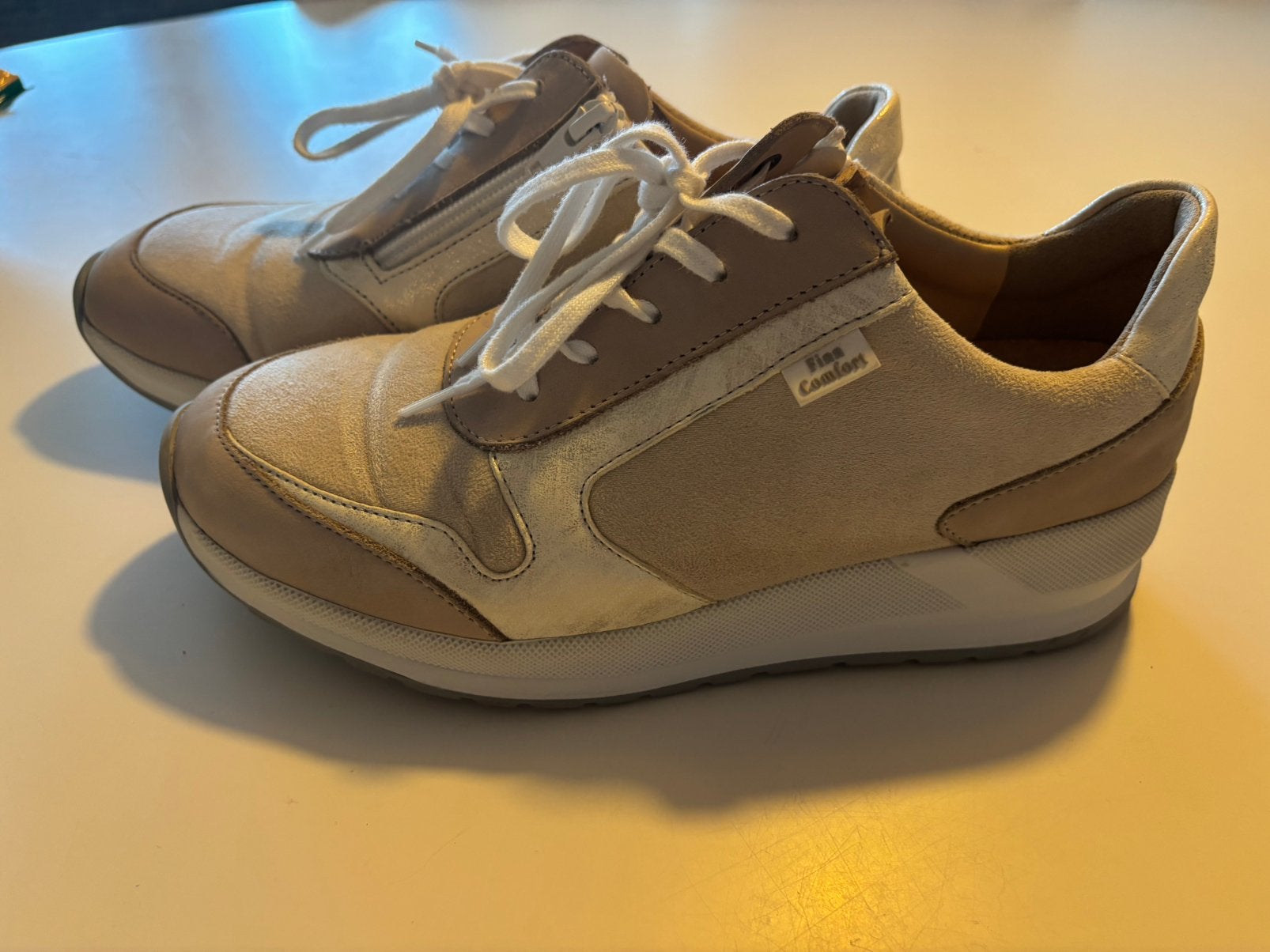 Finn Comfort sneakers beige maat 38 goede staat, Beige, Ophalen of Verzenden, Sneakers of Gympen, Zo goed als nieuw