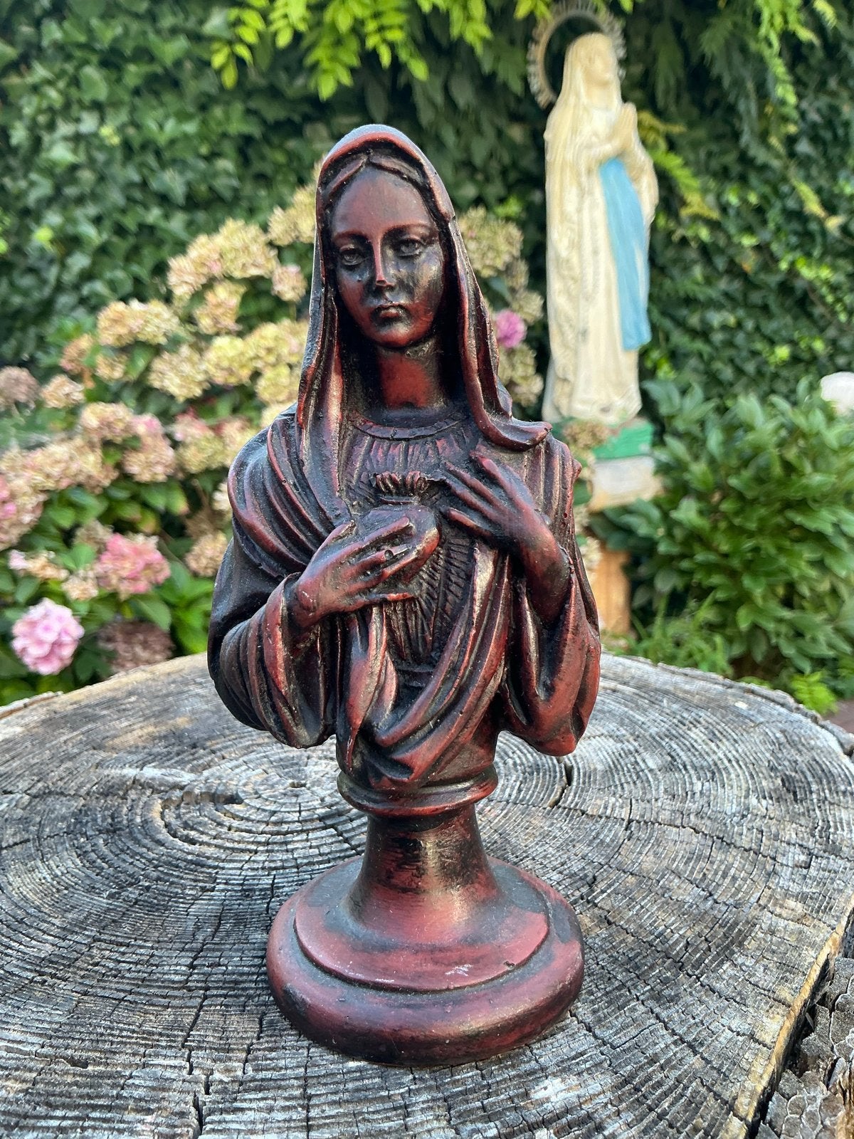 Mooi Mariabeeld ❤️ Heilig Hart Maria borstbeeld, Ophalen of Verzenden