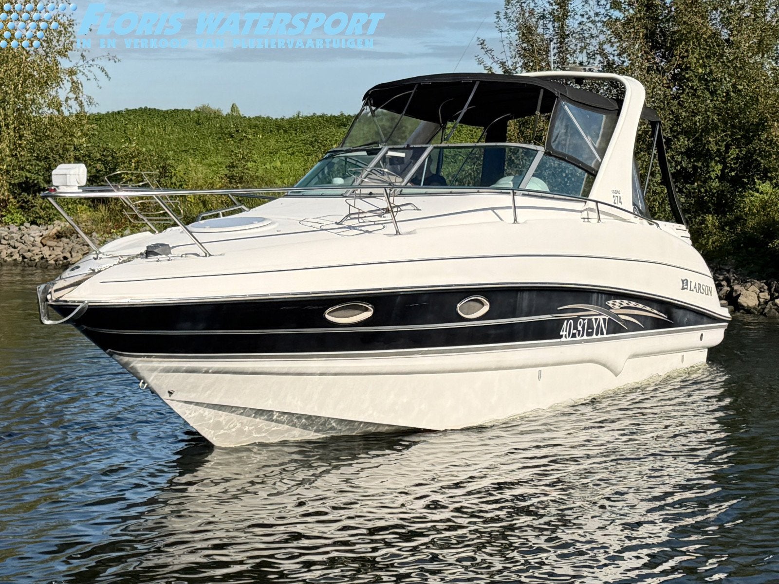 Larson Cabrio 274, Watersport en Boten, 3 m, 9 m, Gebruikt, Overige brandstoffen