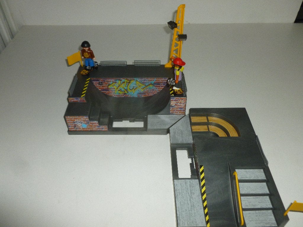 Playmobil Meeneem Skatebaan 5933 Prijs, Gebruikt, Complete set, Ophalen of Verzenden, City action