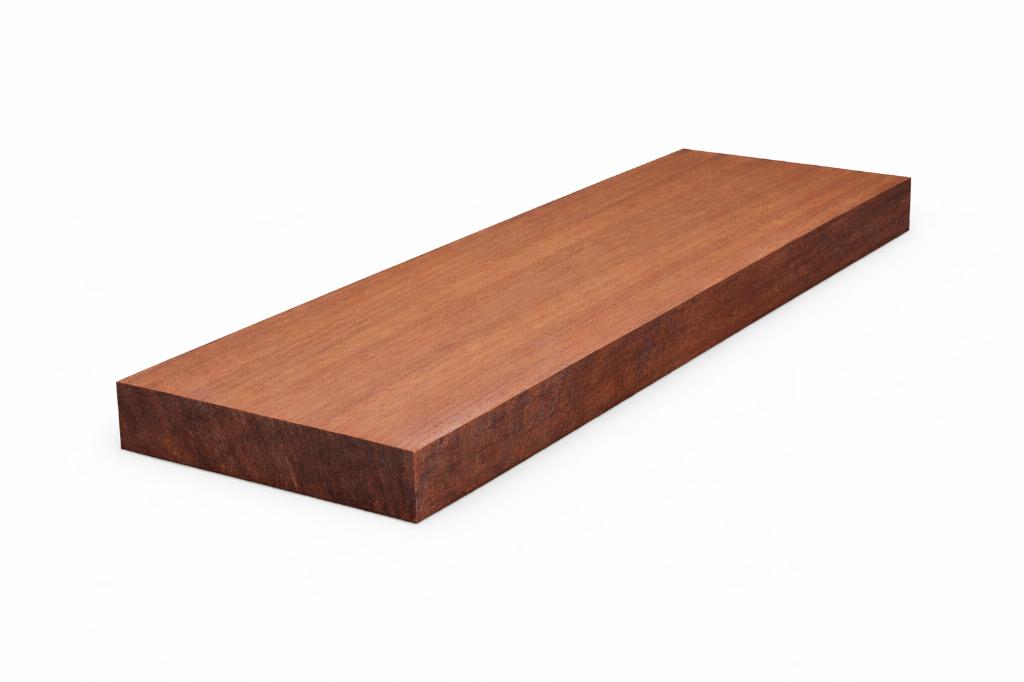 Mahonie planken | Hardhout | Geschaafd | 40x220mm, 25 tot 50 mm, Nieuw, Ophalen of Verzenden, Plank