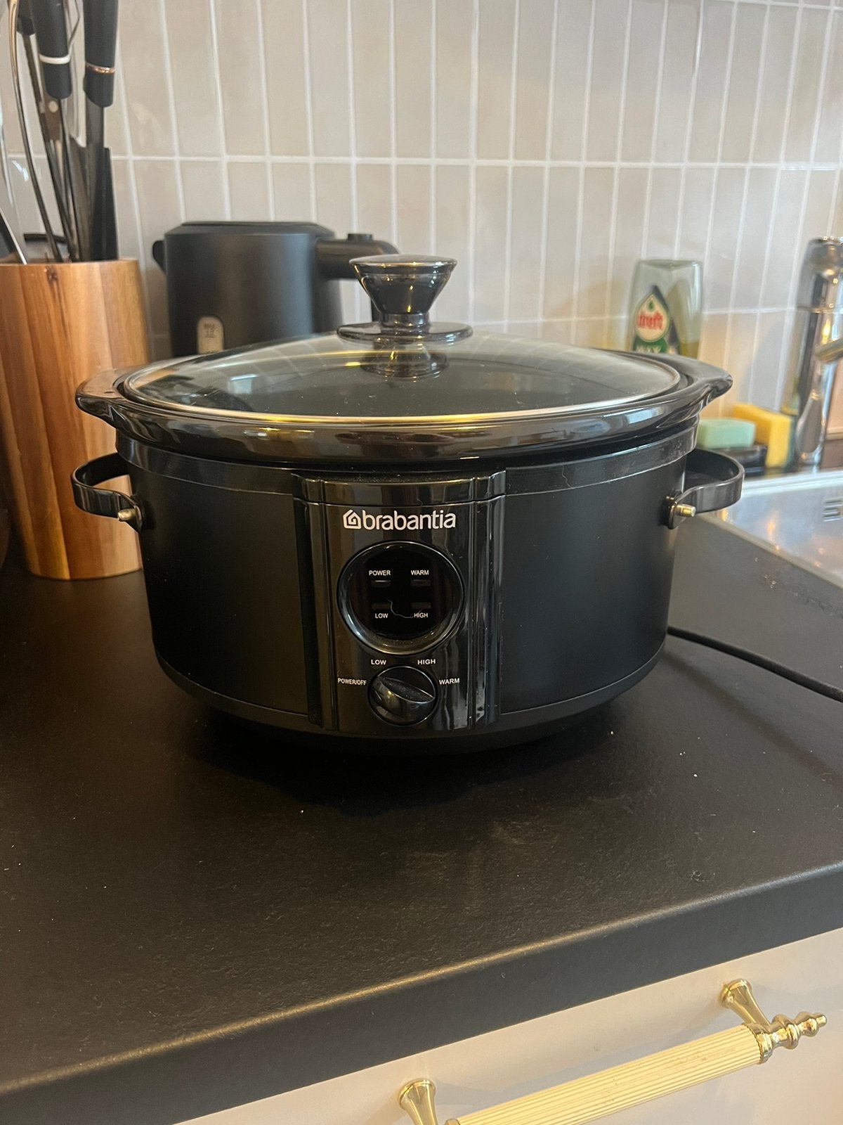 Brabantia slowcooker, Ophalen of Verzenden, Zo goed als nieuw