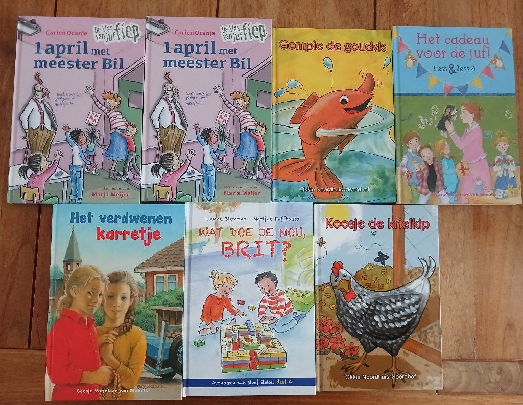 Leuk boekenpakket kinderboeken (6-8 jaar) - 7 boeken, Boeken, Ophalen of Verzenden, Zo goed als nieuw, Fictie algemeen
