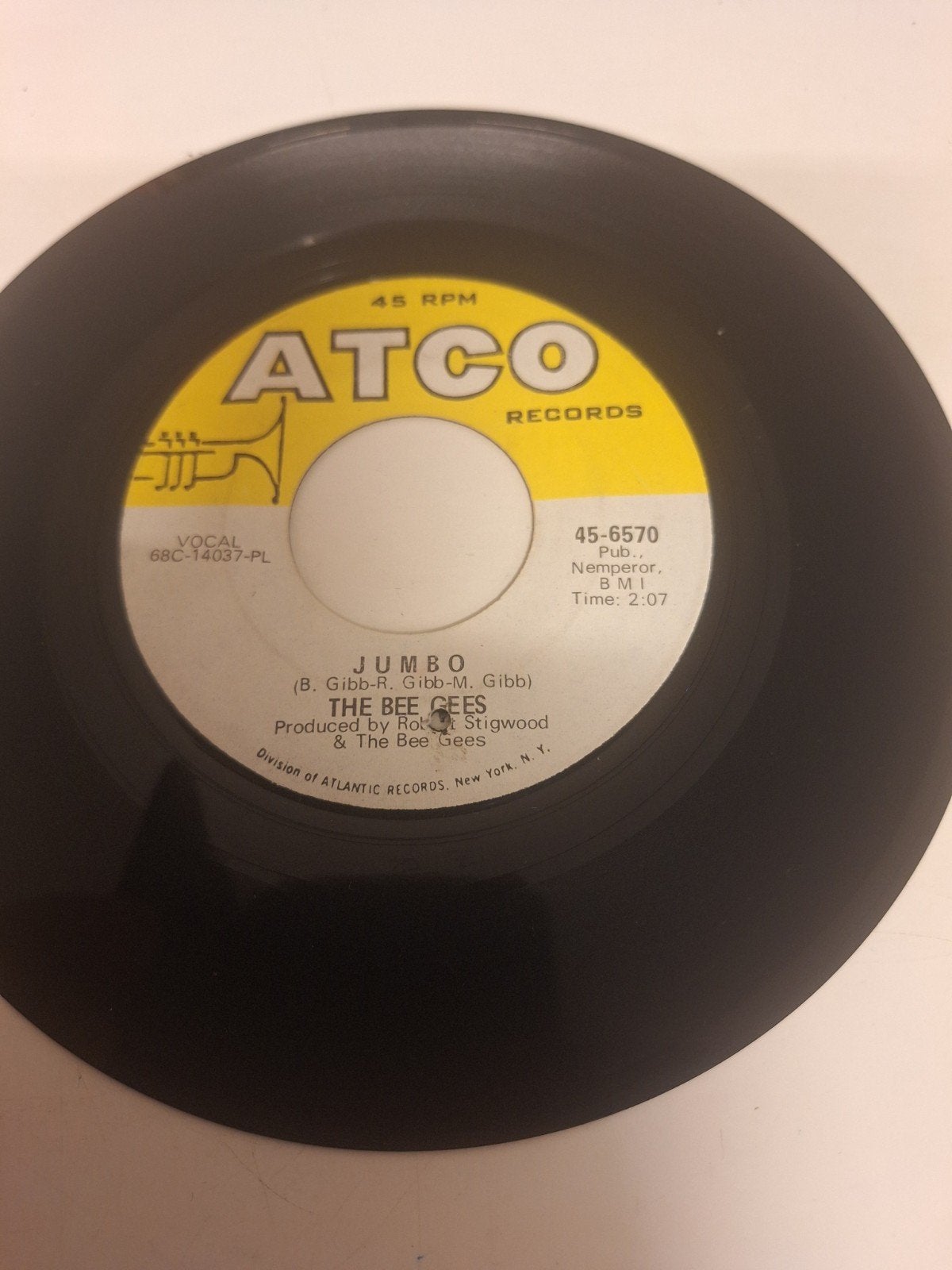 The BeeGees - Jumbo, 1968., Verzenden, 7 inch, Poprock