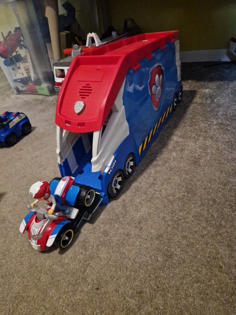 Paw patrol grote bus, Ophalen, Zo goed als nieuw