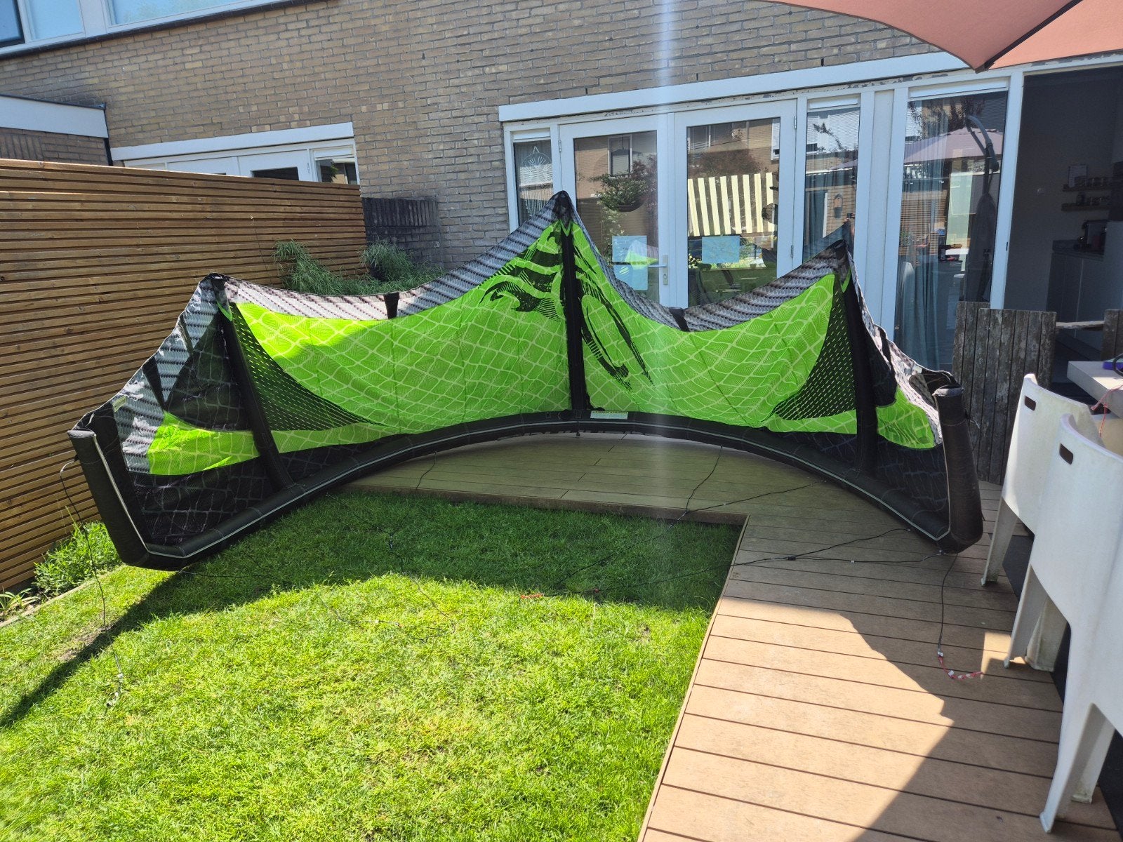 Complete Kitesurf Set: Cabrinha 9m Kite & Airush Board, Watersport en Boten, Kitesurfen, Ophalen, Gebruikt, Kitesurf-set, Twintip