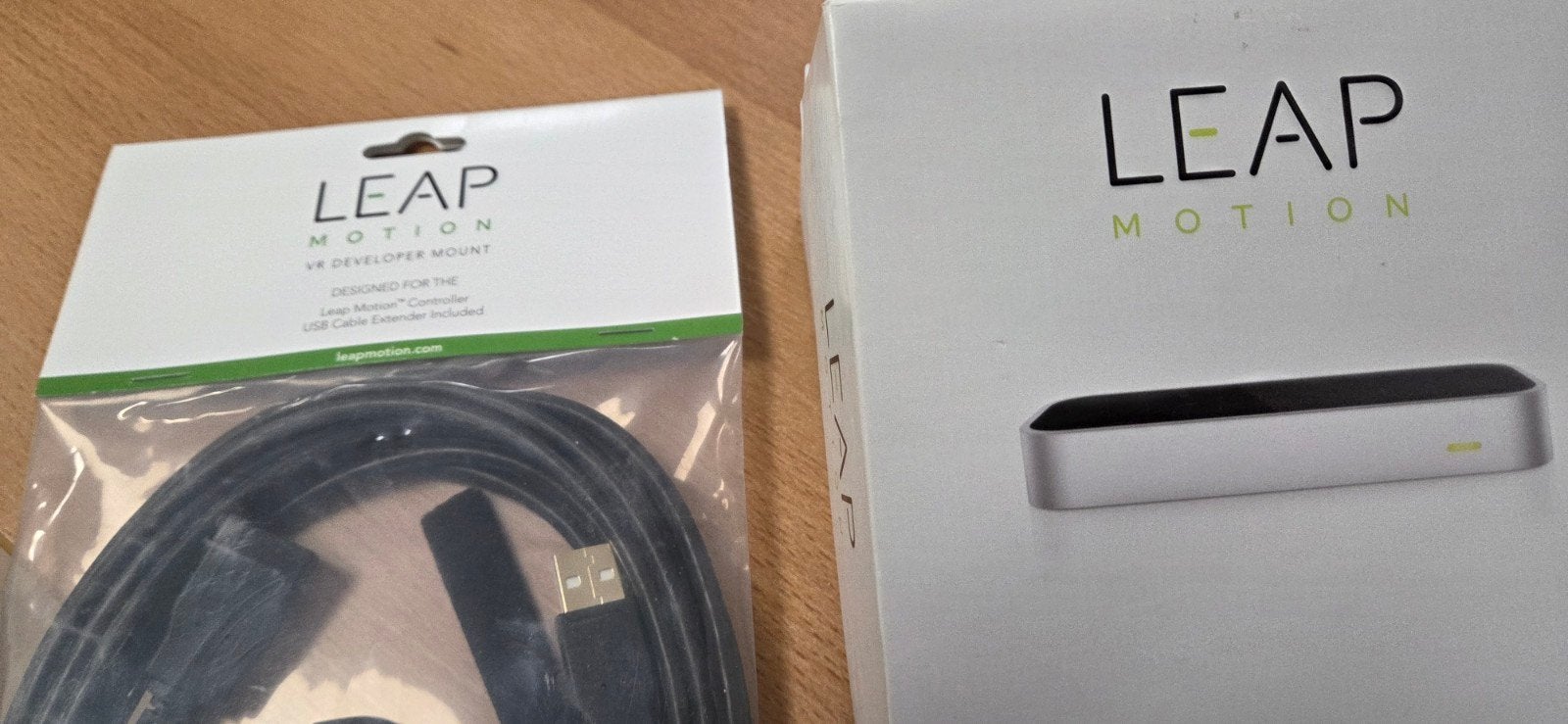 Leap Motion LM-010 en VR Developer Mount, Nieuw, PC, Overige merken, Ophalen of Verzenden