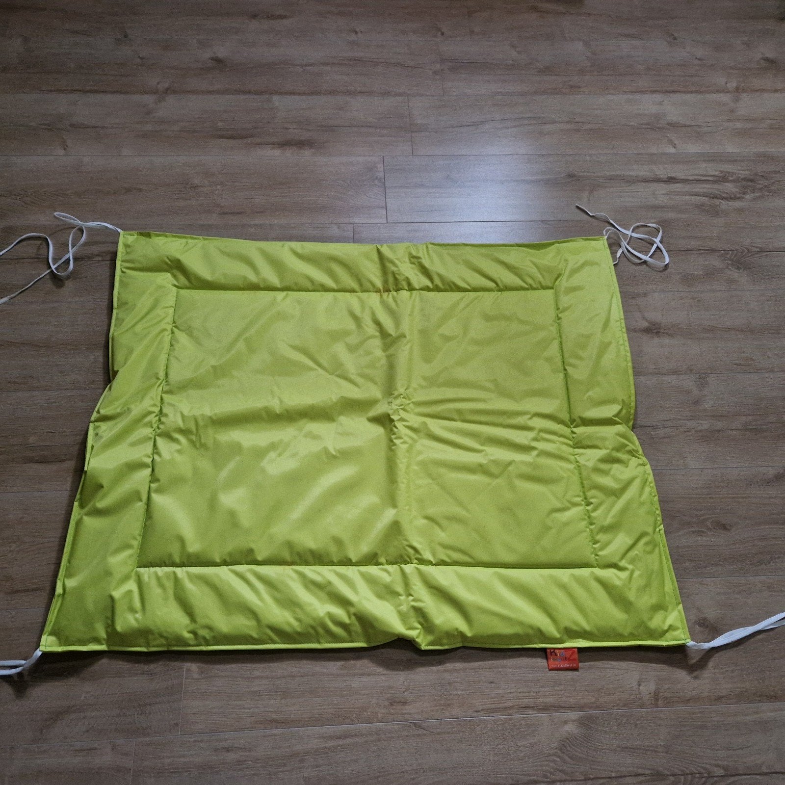Boxkleed, kleur: lime green, geschikt voor boxmaat: 100x80cm, Ophalen of Verzenden, Gebruikt, Rechthoekig, Boxkleed