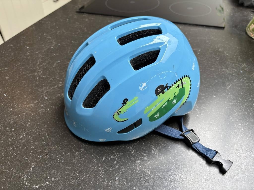 Fietshelm ABUS kind 50-55cm, Fietsen en Brommers, Gebruikt, Jongen of Meisje, Abus, Ophalen