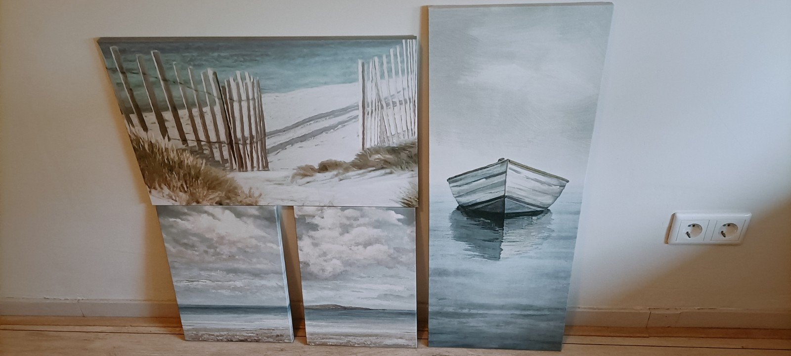 Zee schilderij, Ophalen of Verzenden, Nieuw, Schilderij