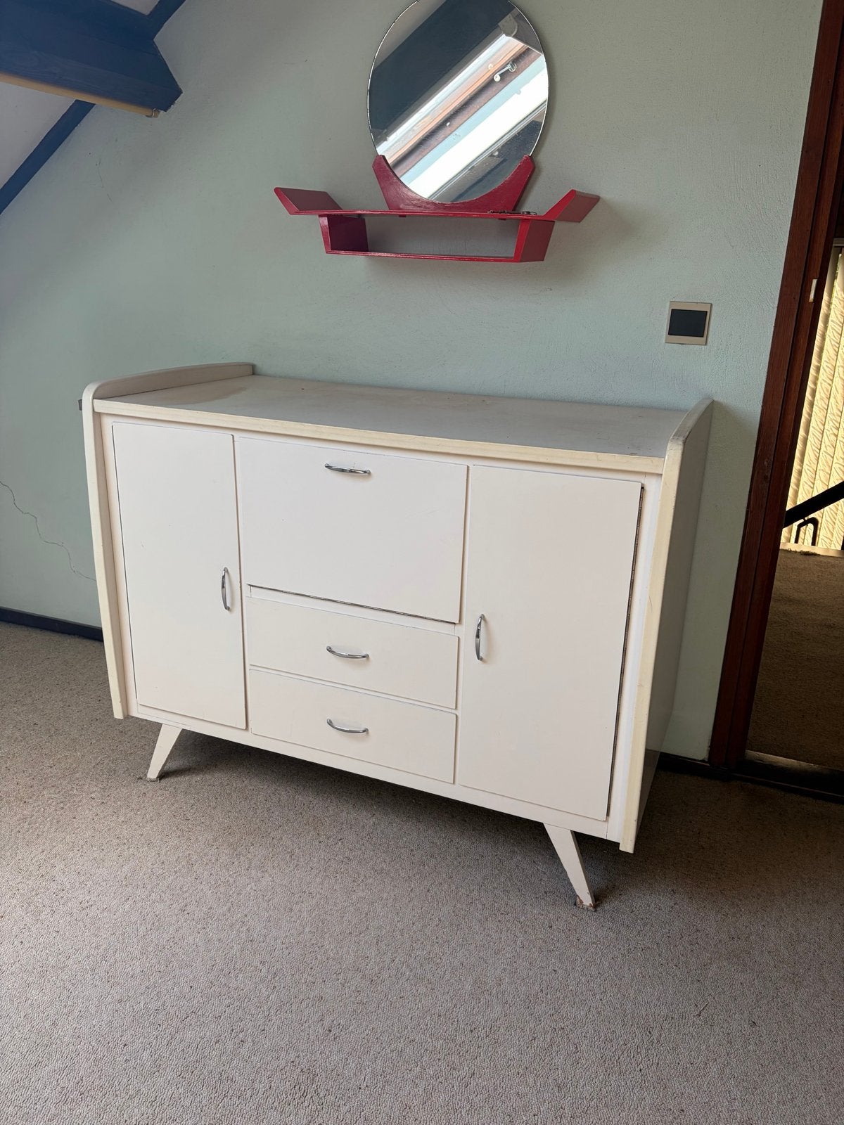 Vintage Commode Jaren '60 - Veel Bergruimte, Ophalen