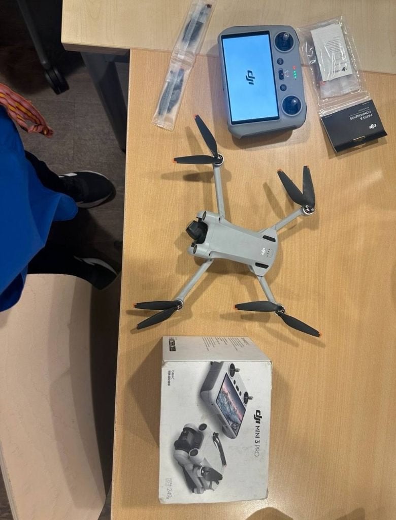 DJI Mini Pro 3 Drone met RC Smart Controller, Audio, Tv en Foto, Ophalen of Verzenden, Zo goed als nieuw, Obstakel-ontwijking