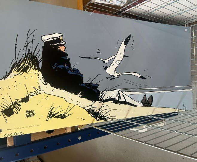 Hugo Pratt, Boeken, Eén stripboek, Ophalen, Zo goed als nieuw