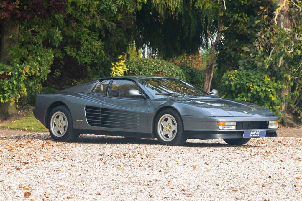 Ferrari Testarossa, Auto's, Ferrari, Lederen bekleding, Achterwielaandrijving, Gebruikt, Zwart