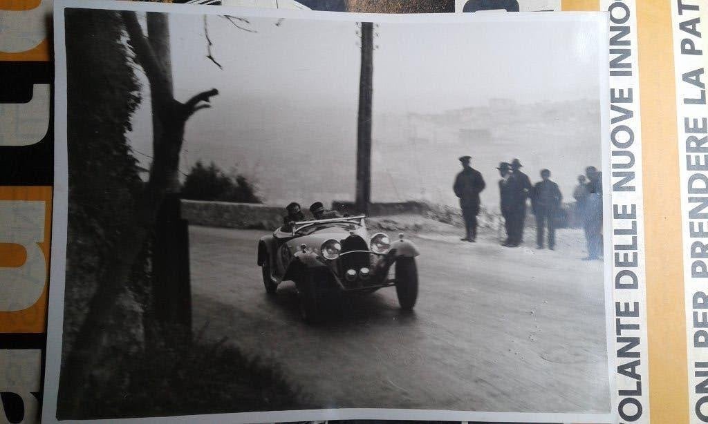 Foto Bugatti, Gebruikt, Foto, Ophalen of Verzenden, Voor 1940