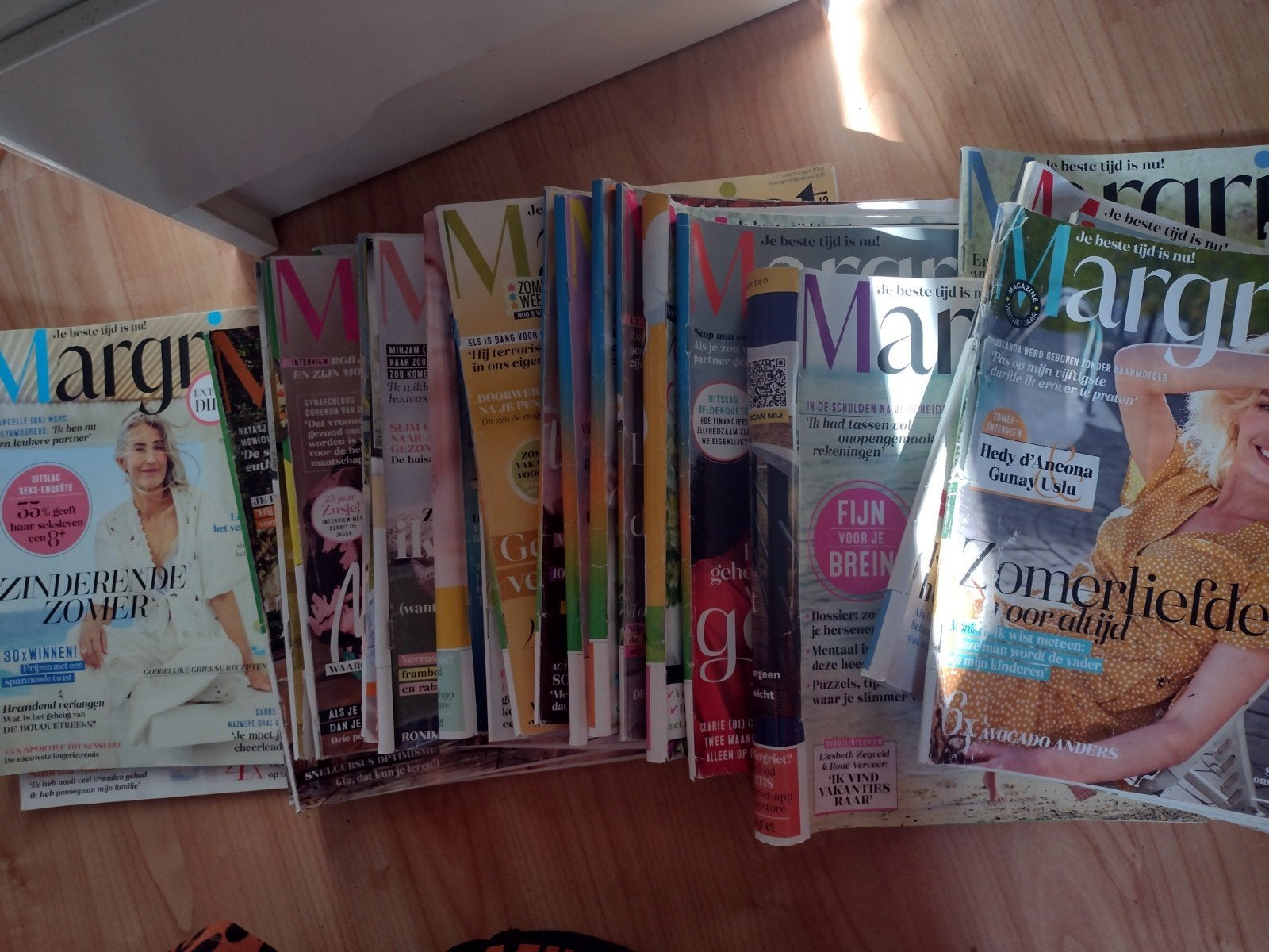 Grote collectie Margriet tijdschriften, Ophalen, Gelezen, Damesbladen