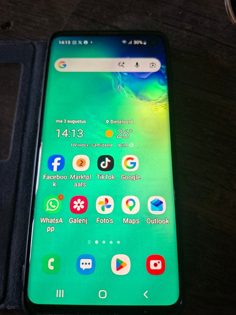 samsung s10, Telecommunicatie, Mobiele telefoons | Samsung, Ophalen, Zwart, 3 tot 6 megapixel, Zo goed als nieuw