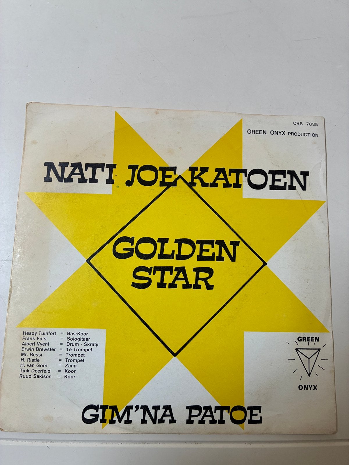 Golden Star - Nati Joe Katoen 45 toeren single, Ophalen of Verzenden, Gebruikt, Overige formaten, Disco