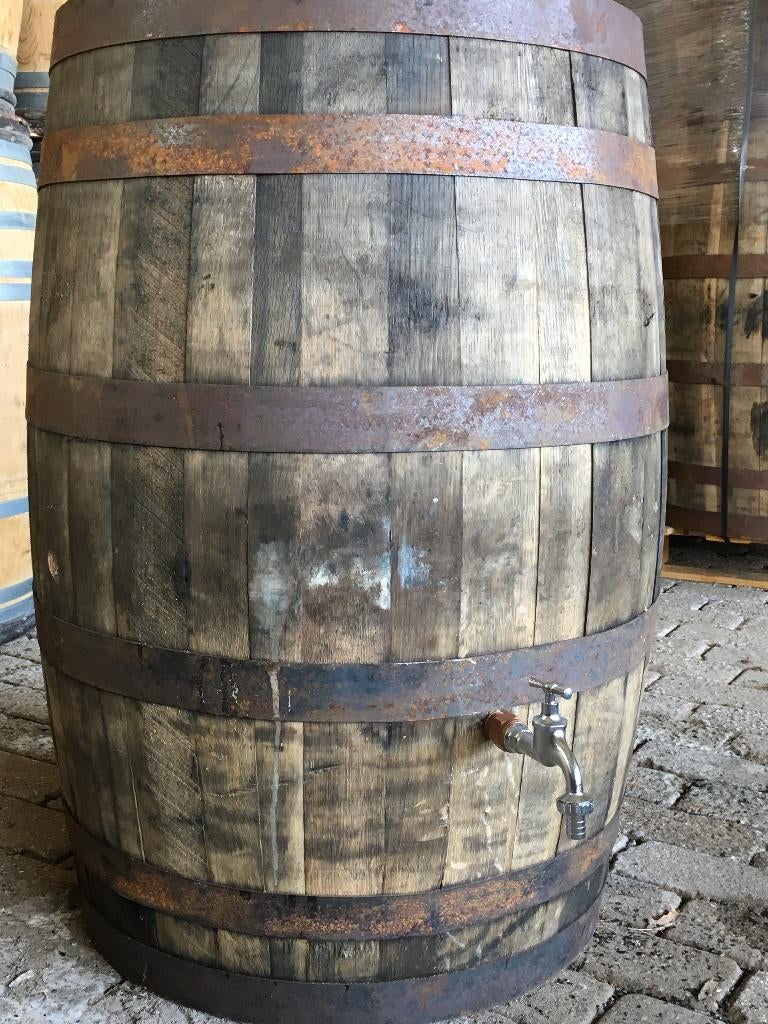 Regenton whiskey vaten wijnvaten khouten vaten, 150 liter of meer, Ophalen of Verzenden, Zo goed als nieuw, Hout