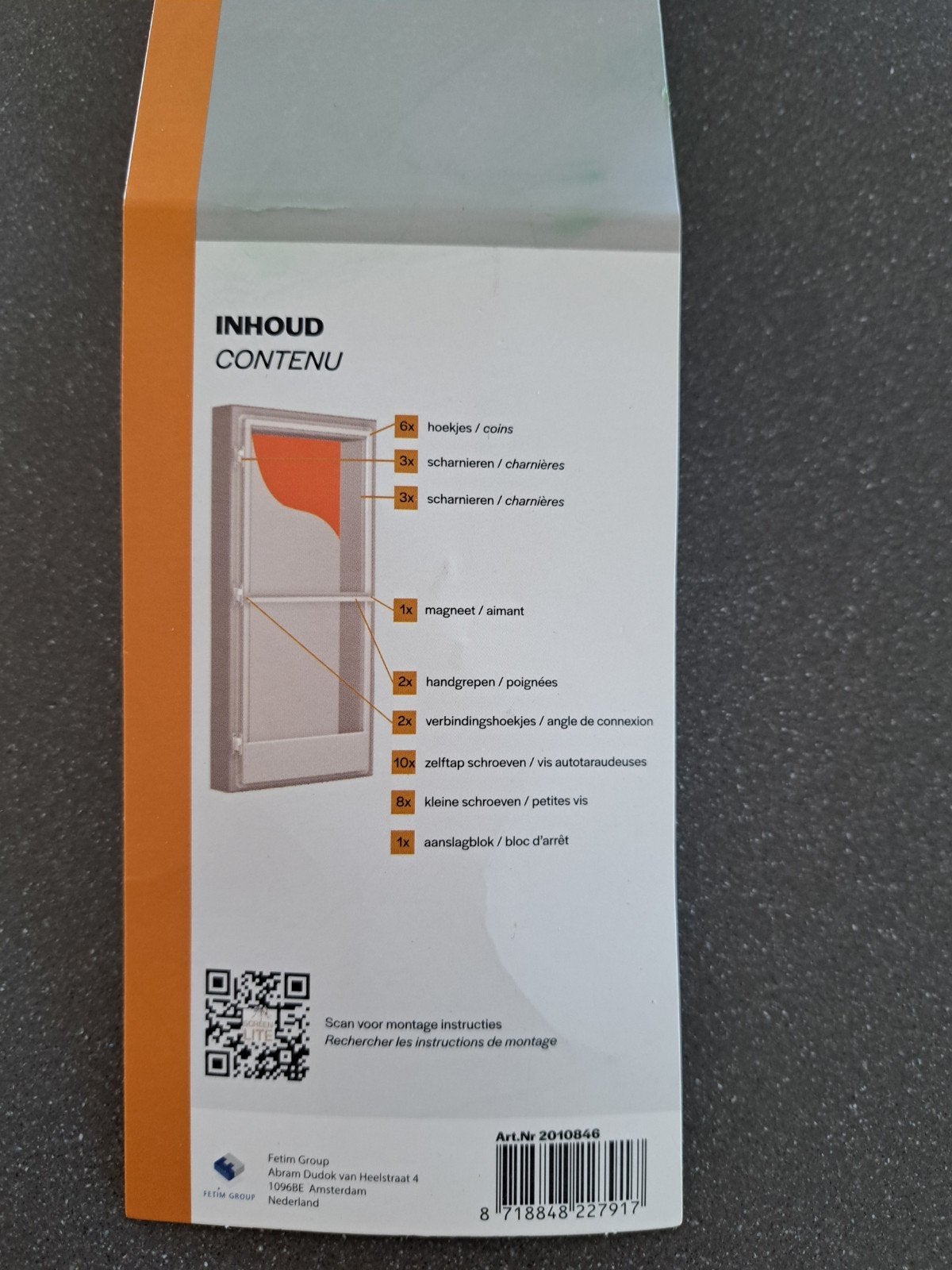 Montagemateriaal voor hordeur/horraam - DIY hor maken, Ophalen, Nieuw, Overige typen